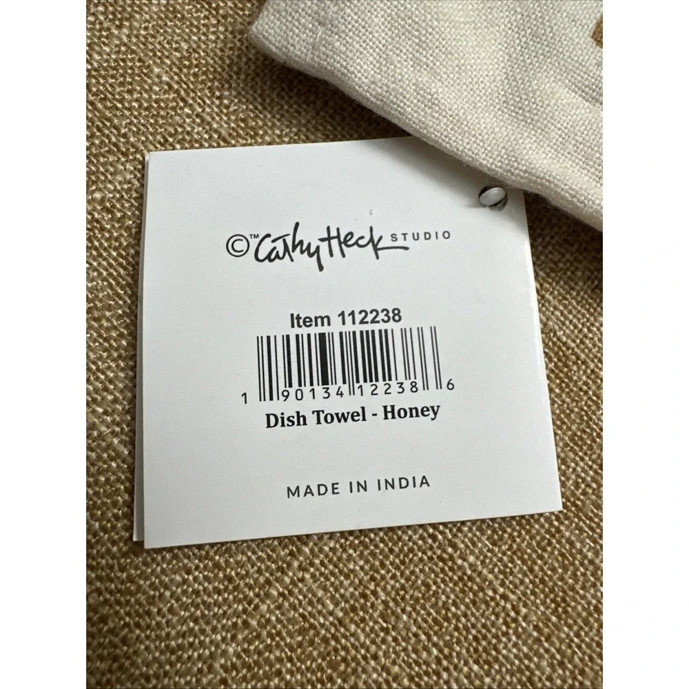 Primitives By Kathy Tea Towel Honey I'm Home Dish Cloth Cotton NOS